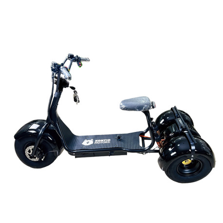Kontio Kruiser Trike Black 1,2kWh akulla